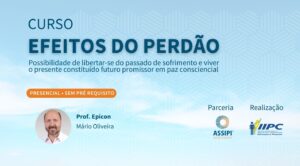Parceria – Curso Efeitos do perdão – Florianópolis/SC – 21/03/2026 e 22/03/2026